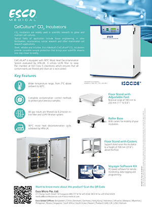 CelCulture® CO₂ Incubator Flyer